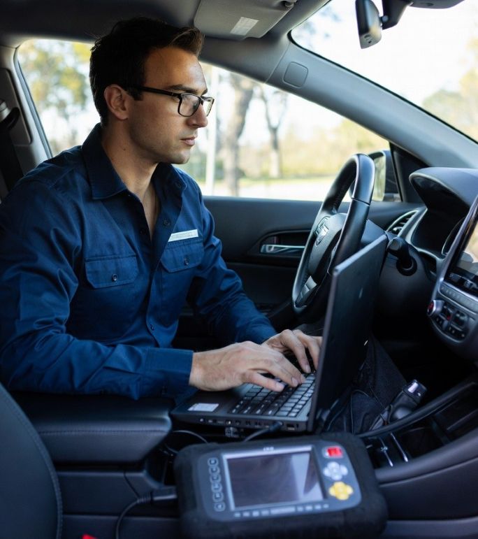 calibrating ADAS system using diagnostic equipment